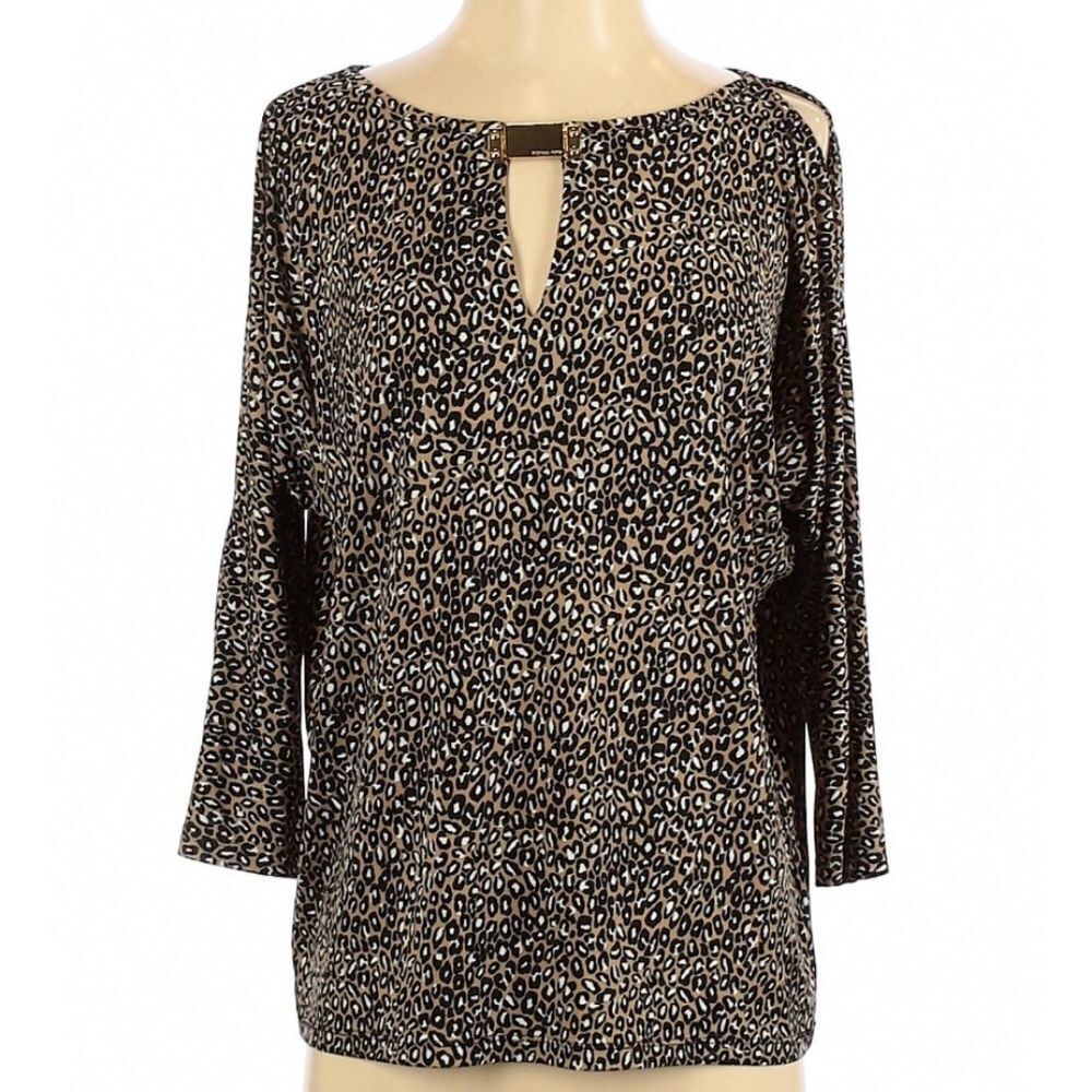 Michael Kors Cheetah Print Blouse